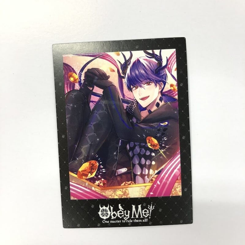 obey me レヴィアタン おべいみー ポストカード Obey Me! レヴィアタン カード | K-BOOKS 池袋 2次元グッズ通販