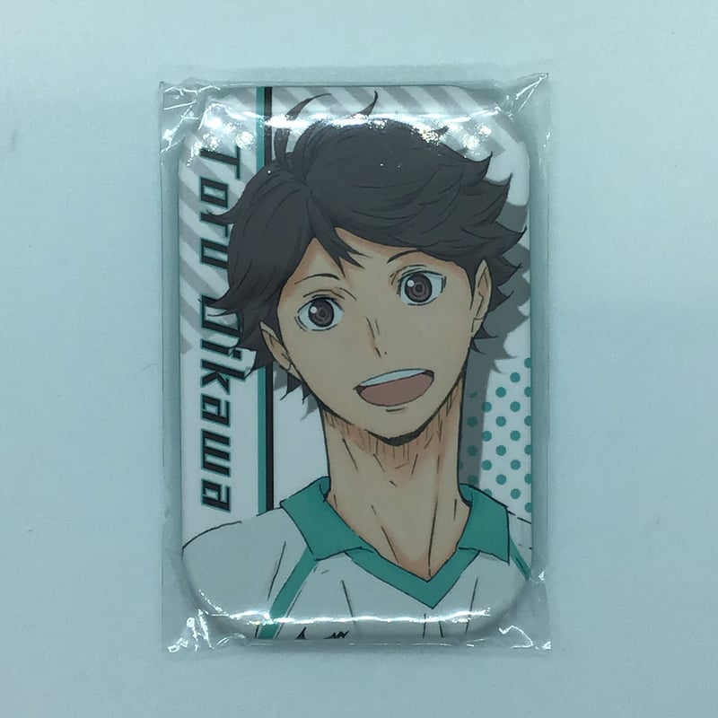 ハイキュー‼︎ ジャンプフェスタ まるかく缶バッジJF 及川徹 ハイキュー