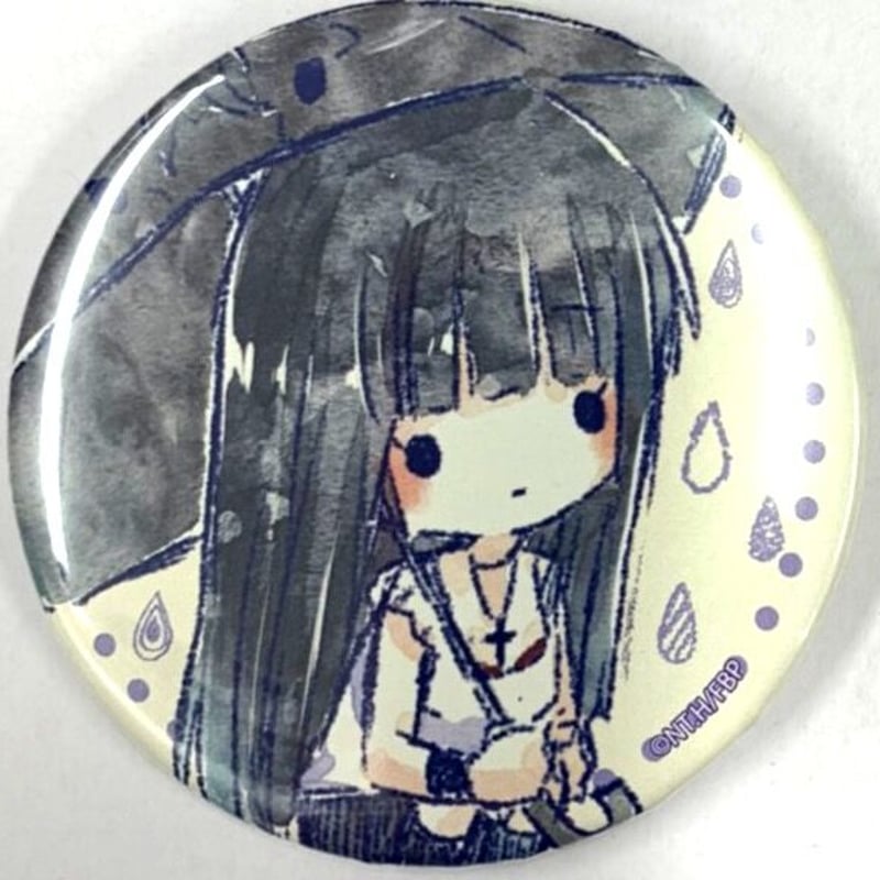 高屋奈月 『フルーツバスケット』 グラフアート 梅雨ver. 缶バッジ 依 フルーツバスケット缶バッジグラフアート