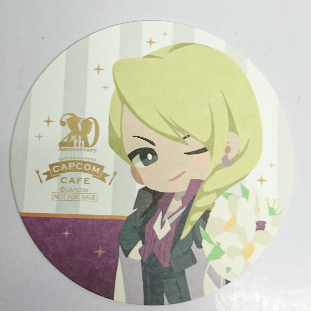 逆転裁判 カプコンカフェ 夏祭り アクリルスタンドキーホルダー 牙琉響也 逆転裁判×カプコンカフェ アクリルスタンド 牙琉響也 逆転裁判