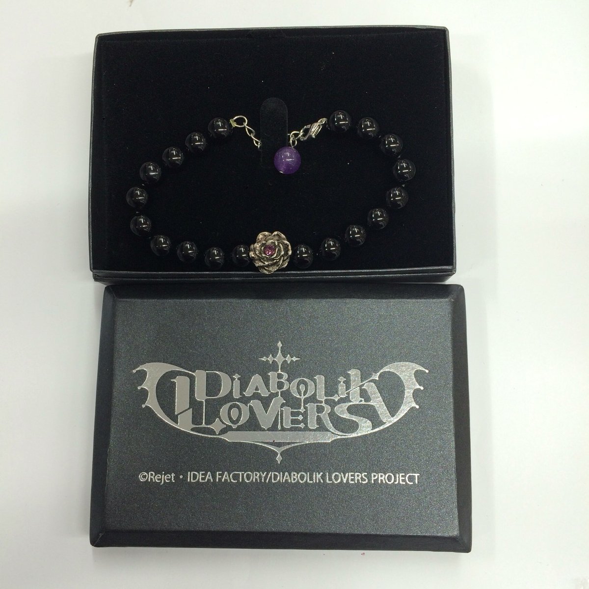 DIABOLIK LOVERS 逆巻アヤト ストーンブレスレット 完売品 天然石 逆巻アヤト モデル ブレスレットウォッチ 腕時計 DIABOLIK