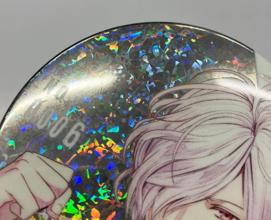 ディアラバ スバル　缶バッジ　ホロ 裏サビ有・イタミ有】DIABOLIK LOVERS 逆巻スバル 缶バッジ ホロ | K-BO