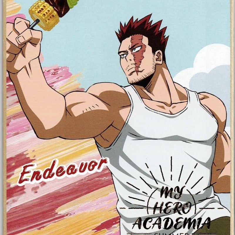 僕のヒーローアカデミア エンデヴァー 色紙コレクション 夏 | K-BOOKS