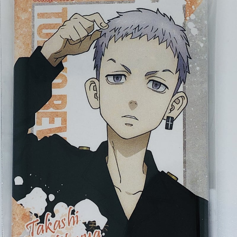 東京卍リベンジャーズ 三ツ谷 隆 E賞 スクエアカンバッジ | K