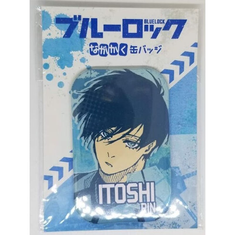 ブルーロック 糸師凛 ながかく缶バッジ | K-BOOKS 池袋 2次元グッズ通販