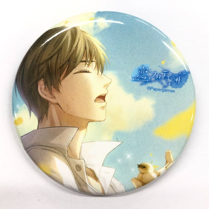 恋とプロデューサー ハク 缶バッジ 恋とプロデューサー ハク 缶バッジ | K-BOOKS 池袋 2次元グッズ通販