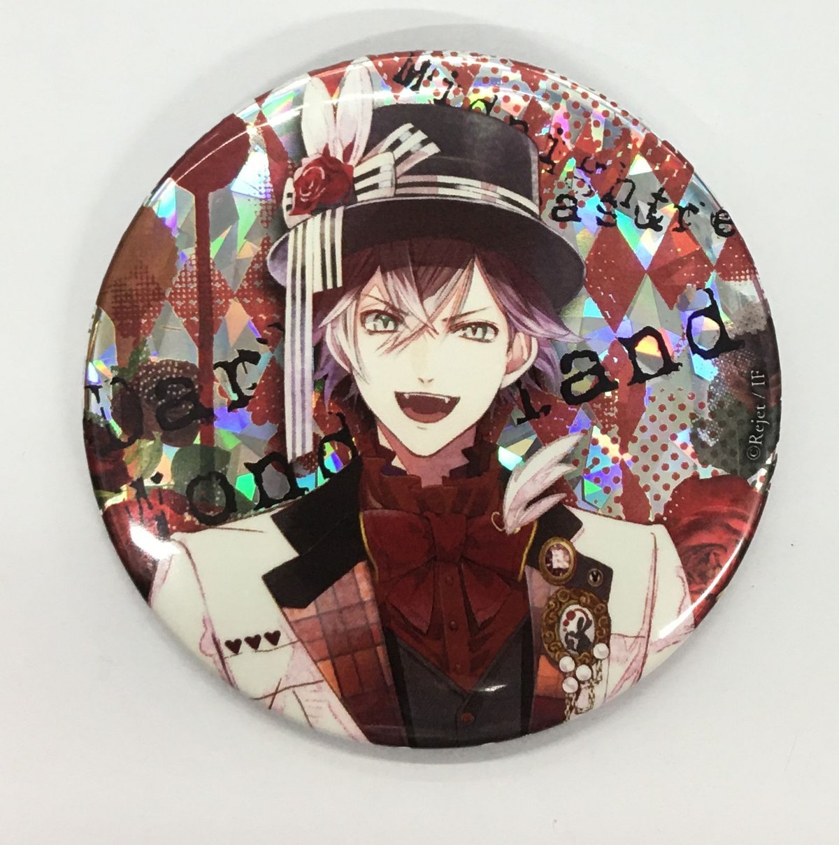 DIABOLIKLOVERS ディアラバ 万魔殿 ホロ 缶バッジ 逆巻アヤト DIABOLIKLOVERS 逆巻アヤト ホロ缶バッジ | K-BOOKS 池袋 2次元グッズ通販