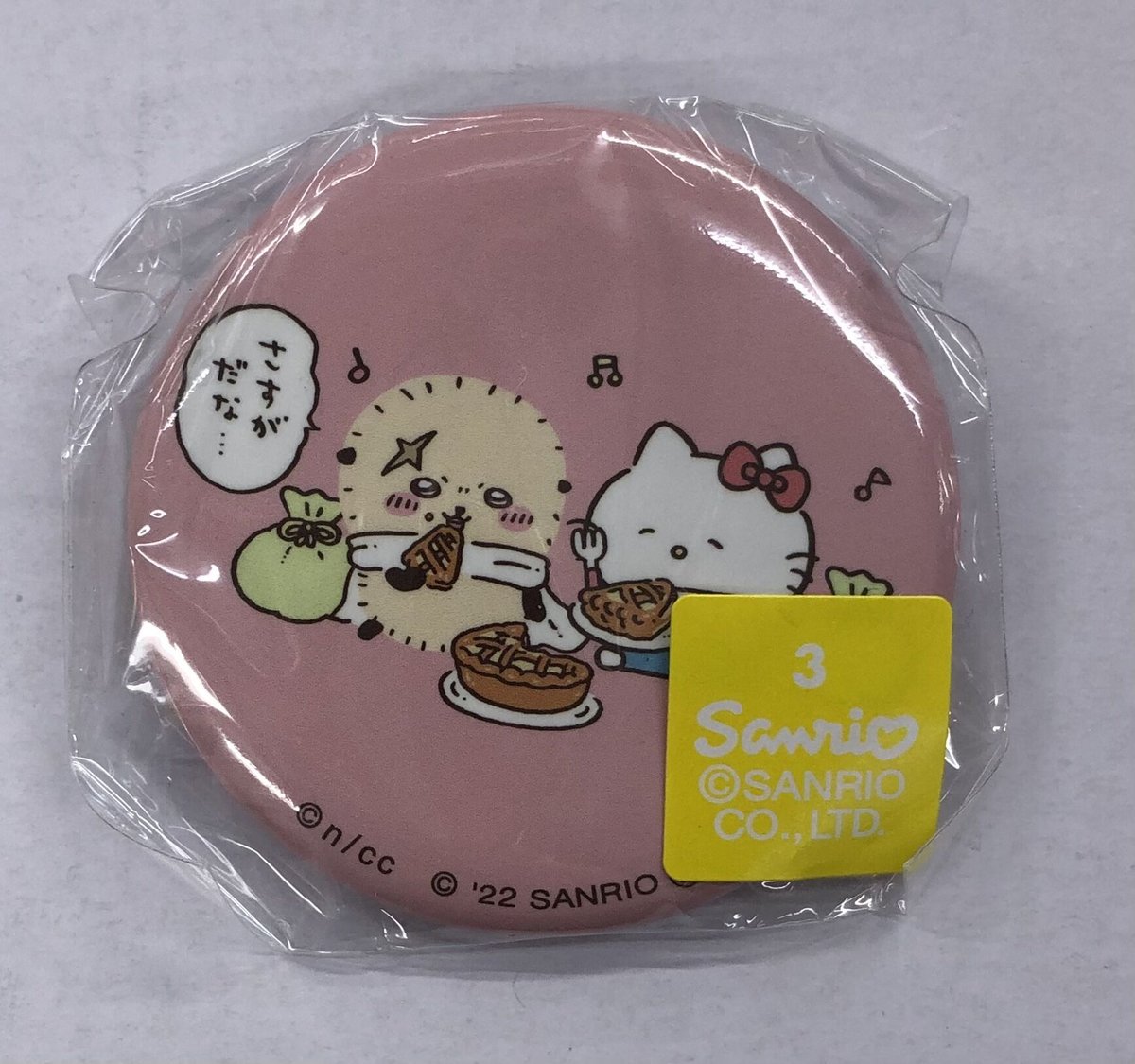 ハローキティ - ハローキティ ちいかわ コラボ 缶バッジ モンチッチ×ハローキティ 缶バッチ 3種セット サンリオ コラボ