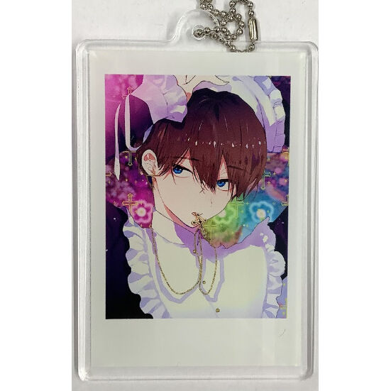 仔縞楽々 『ハレルヤベイビー』Lafary アクリルキーホルダー 冬夏 【BL