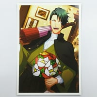 Free! 桐嶋夏也 ホログラム缶バッジ Clear Blue Series -Deep S 