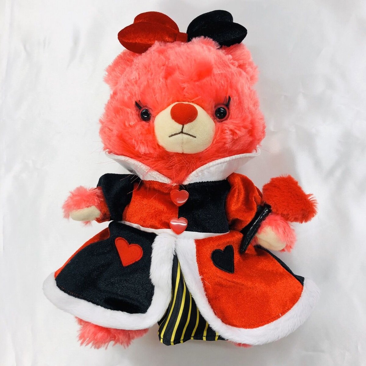 後頭部ホツレ有】ディズニー ユニベアシティ レッドベリー ぬいぐるみ