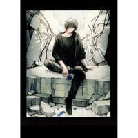 スロウダメージ 生原画展 図録 ポストカードセット 特典 特製ビジュアルチケット スロウ・ダメージ』 生原画展 ポストカードセット【BLグッズ