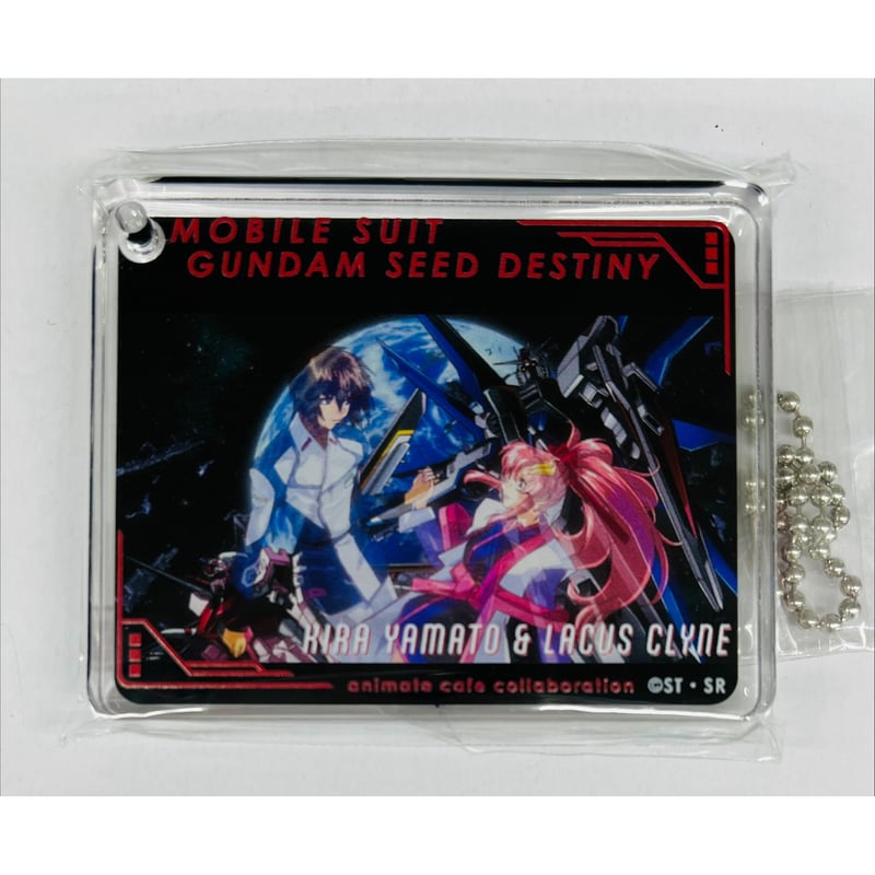 ガンダムSEED キラ ラクス CoLotta コロッタ アクリルプレート ガンダムSEED カフェ アクリルブロック コロッタ
