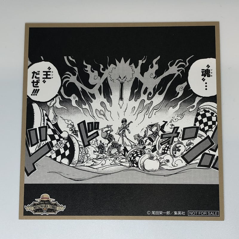 ONE PIECE ブルック ミニ色紙風イラストシート | K-BOOKS 池袋 2次元