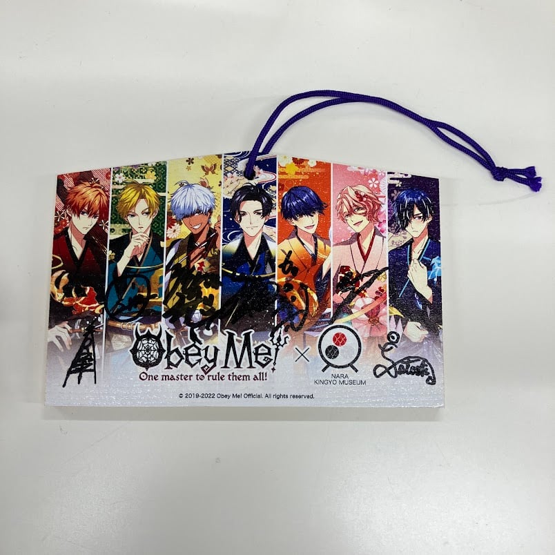 Obey Me! キャスト直筆サイン入り 絵馬 | K-BOOKS 池袋 2次元グッズ通販