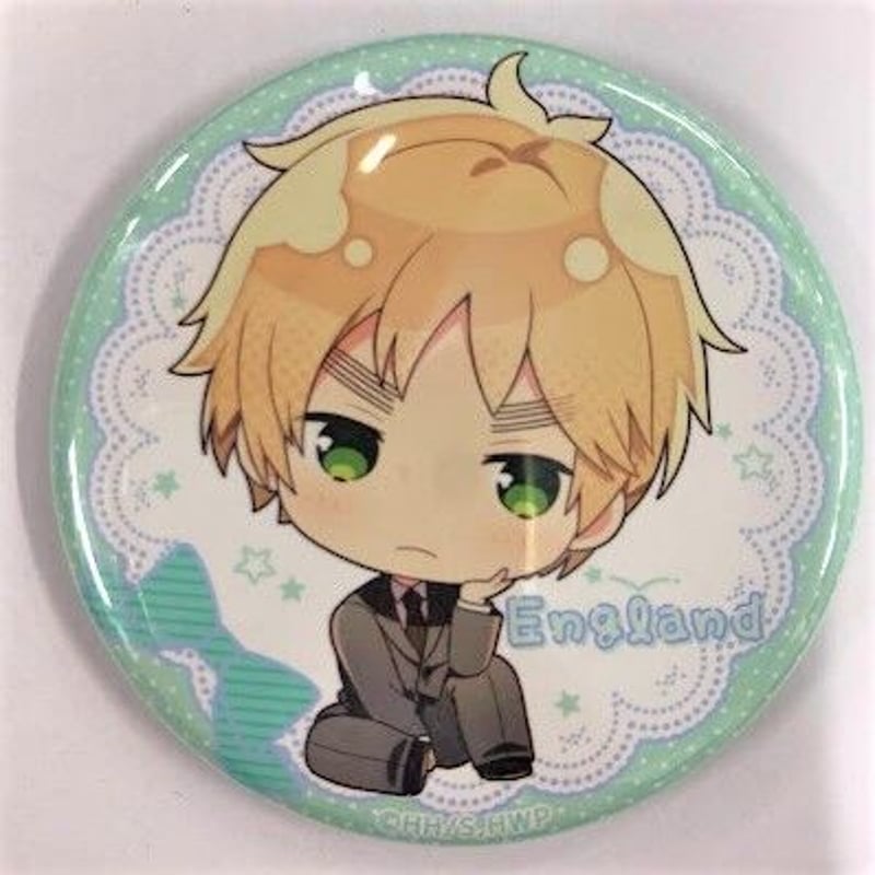 ヘタリア World☆Stars イギリス よいこちゃん トレーディング缶バッジ