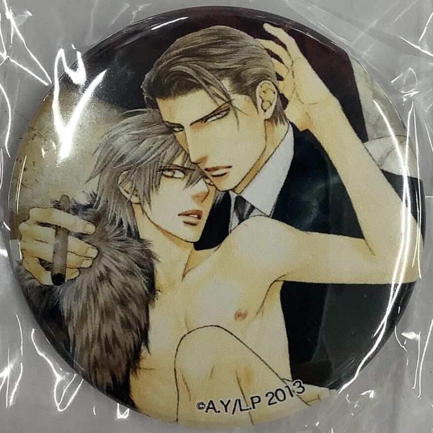 ファインダーシリーズ　缶バッジ　やまねあやの やまねあやの『ファインダー シリーズ』 AGF2013 缶バッジ【BL