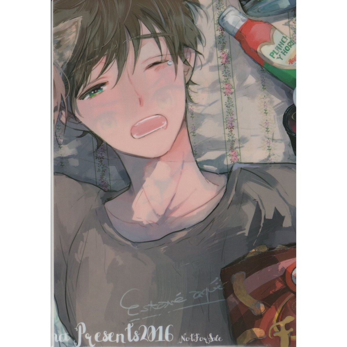 小嶋ララ子『冬コC91新刊[ヘタリア]同人誌』クリアファイル【BLグッズ】 | K-BOOKS...