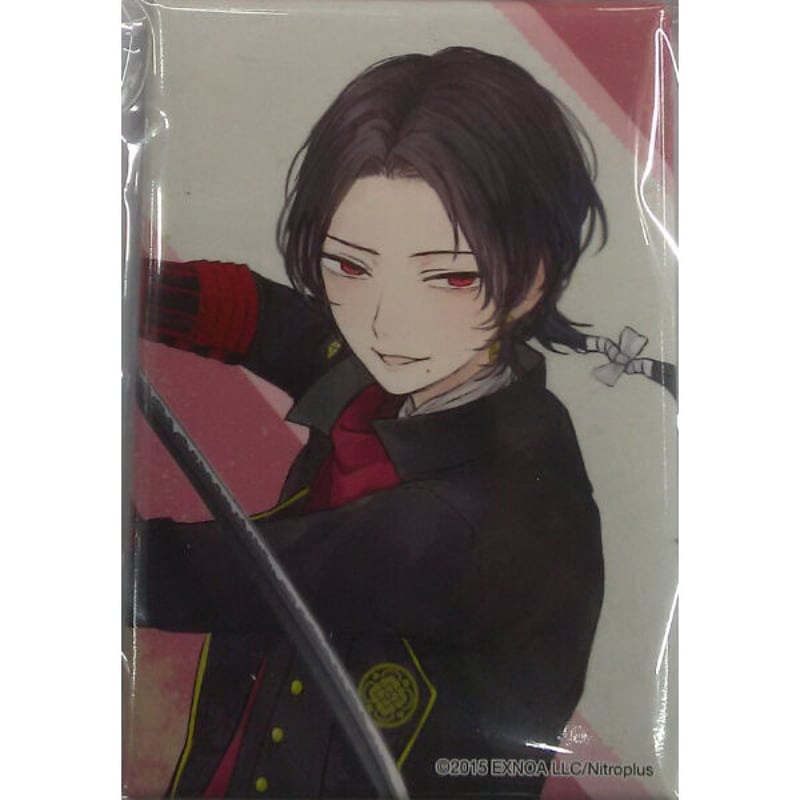 刀剣乱舞 加州清光 戦闘 スクエア缶バッジ | K-BOOKS 池袋 2次元