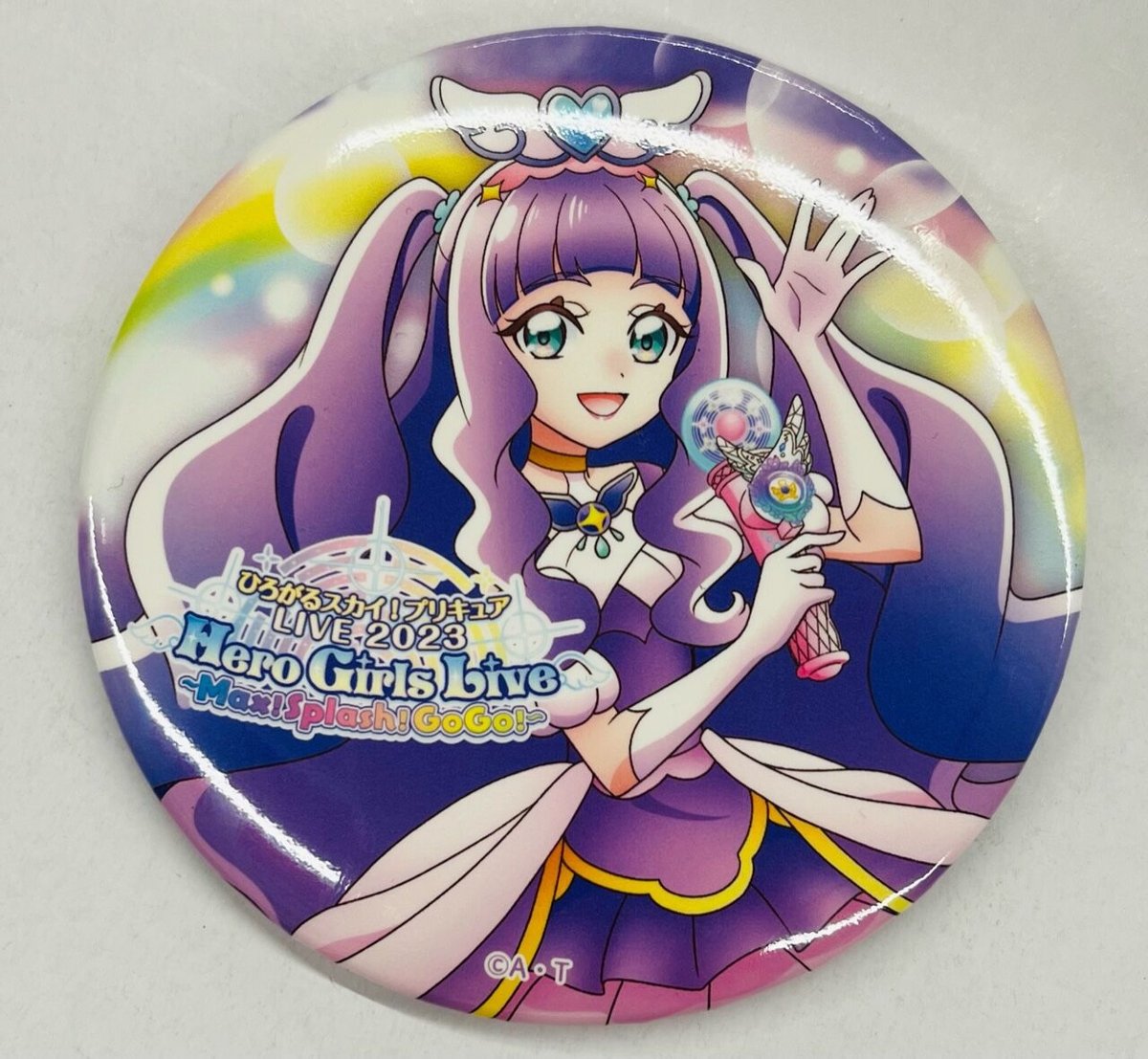 ひろプリ　LIVE2023　缶バッジ　キュアマジェスティ プリキュア キュアマジェスティ エル LIVE2023 Hero Girls Live