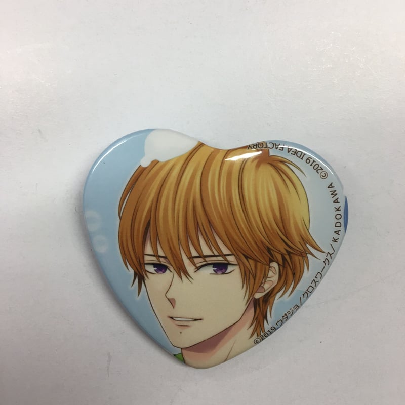 Switch特典 ブラコン 朝日奈 棗 ハート 缶バッジ