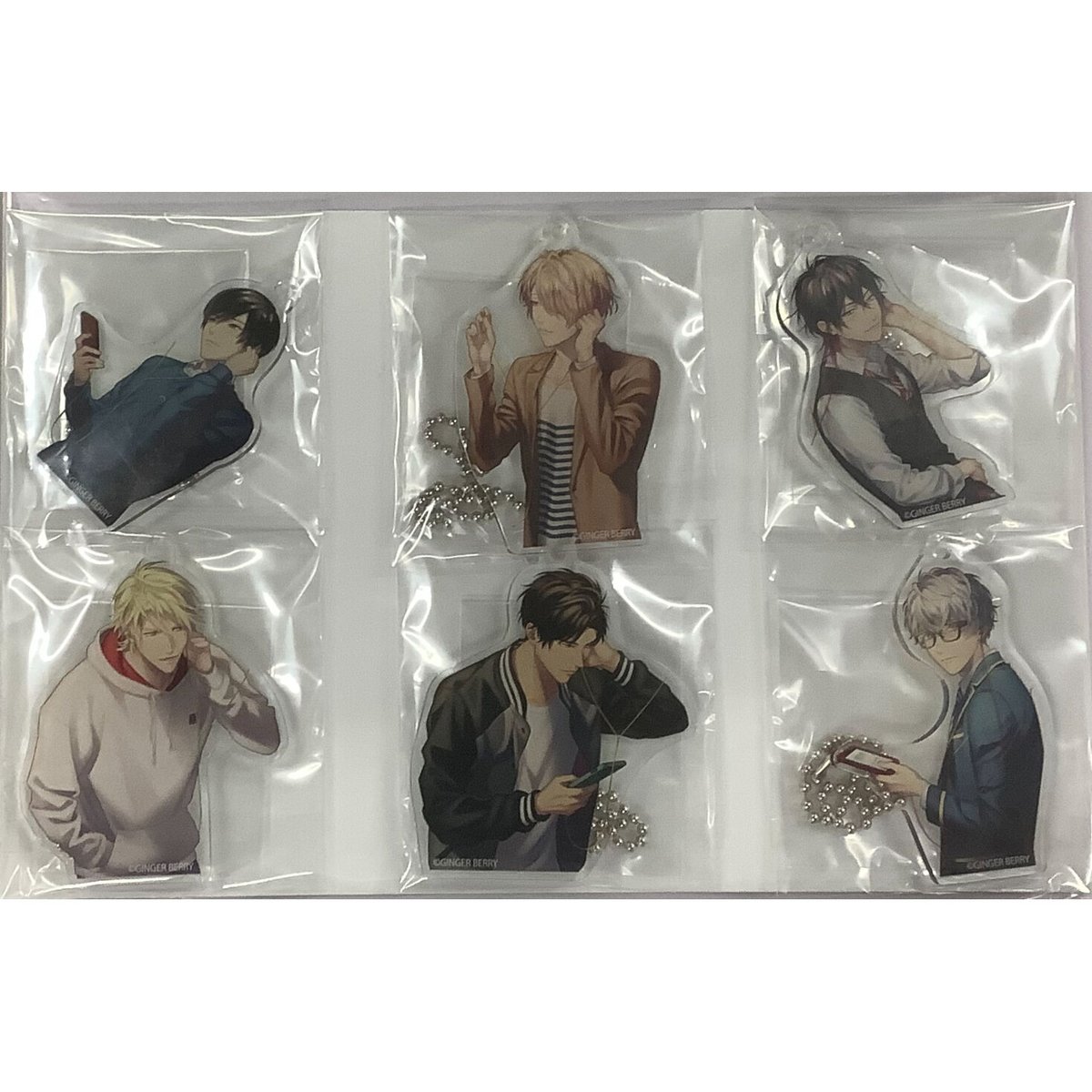男子高校生、はじめて』3rdシーズン アクリルキーホルダーセット【BL 
