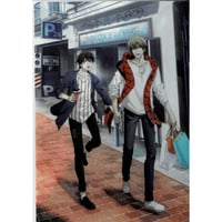 桜日梯子 『抱かれたい男1位に脅されています。』　だかいち公式FC限定　A4クリアファイル【BLグッズ】