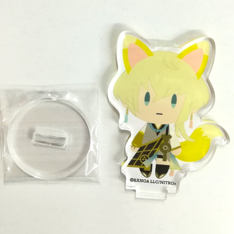 刀剣乱舞 ミニアクリルスタンド 御伴散歩 きつね装備 太閤左文字 | K