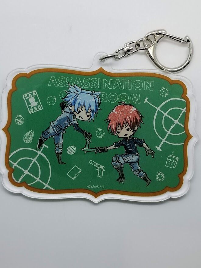 暗殺教室 アクリルキーホルダー系 暗殺教室アクリルキーホルダー 殺せんせー 栗Ver. - Pアニメストア