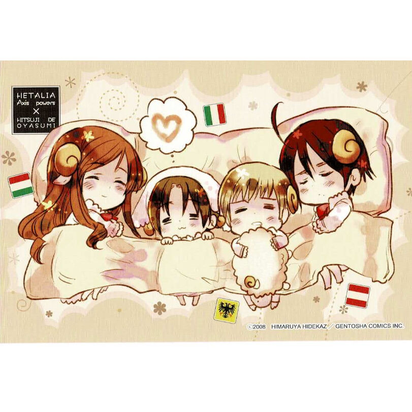 ヘタリア 羊でおやすみシリーズ ハンガリー&オーストリア&神聖ローマ