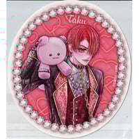 刀剣乱舞 へし切長谷部 五周年スクエア缶バッジコレクション | K-BOOKS