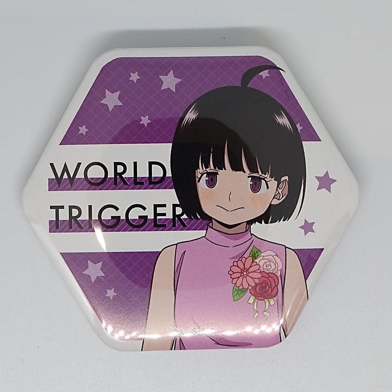 ワートリ 雨取千佳 缶バッジ ワールドトリガー_アート缶バッジ 雨取千佳 英国風第2弾 | 公式グッズ