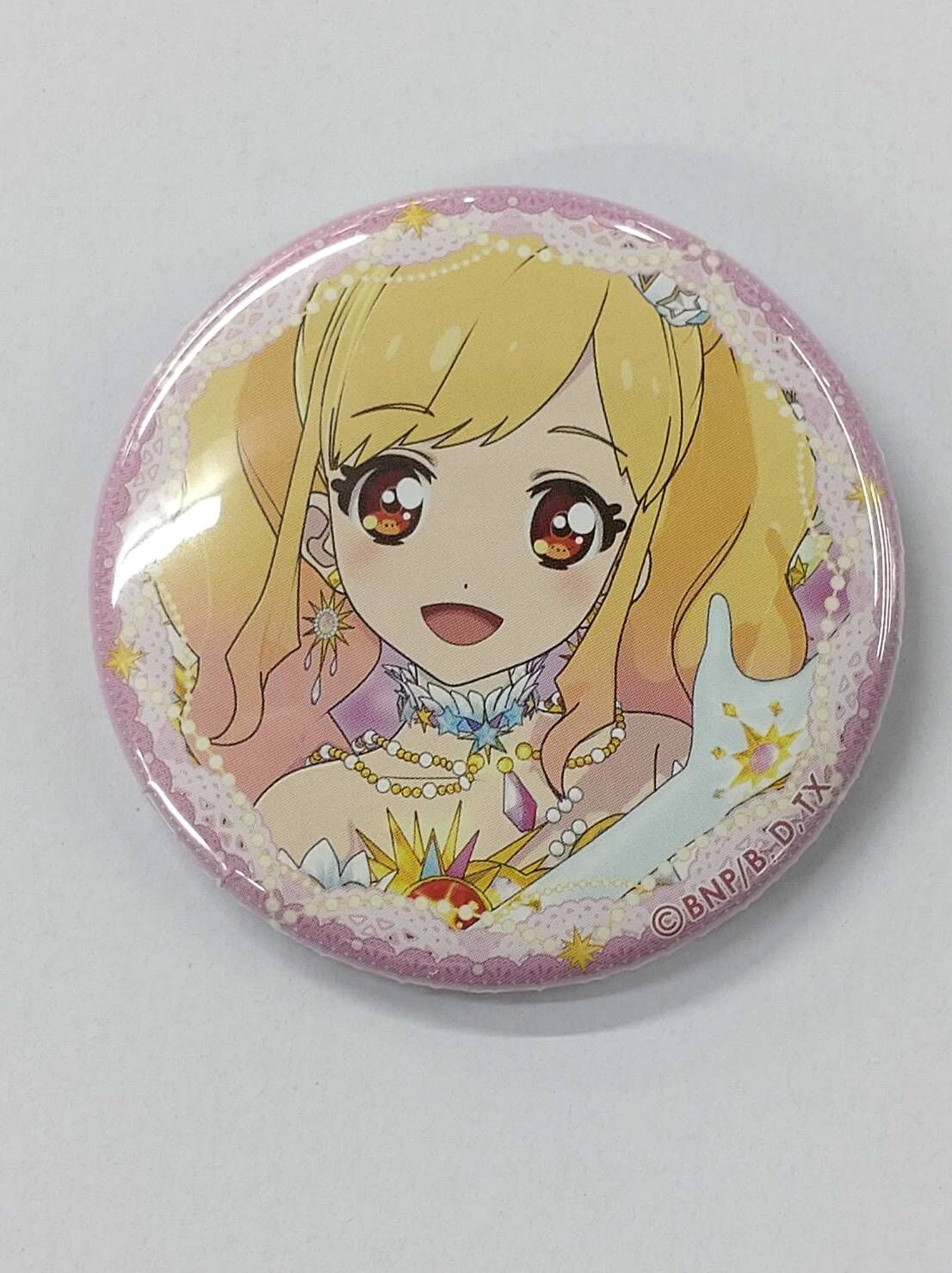 アイカツスターズ！ジャケ缶バッジ ゆめ、エルザ