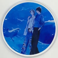 志水ゆき『花鳥風月』原画展 缶バッジ 曜明 火弦【BLグッズ】 | K