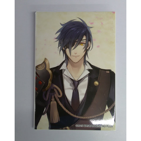 刀剣乱舞 燭台切光忠 スクエア缶バッジ 跪坐 | K-BOOKS 池袋 2次元