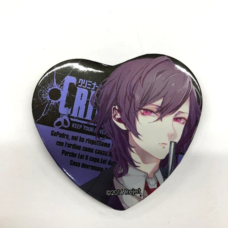 クリミナーレ！ キアーヴェ 缶バッジ | K-BOOKS 池袋 2次元グッズ通販