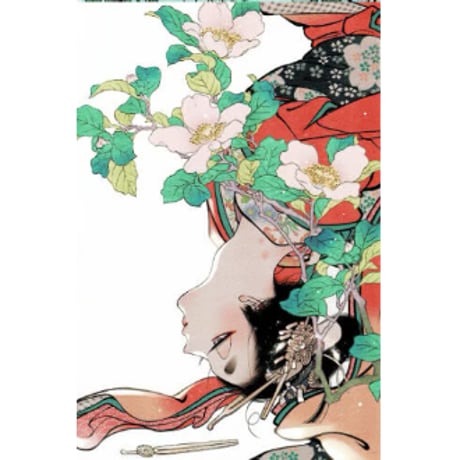 百と卍 紗久楽さわ アクリルボード 直筆サイン入り 紗久楽さわ『百と卍』onBLUE Book Fair & Drink Stand アクリルコー