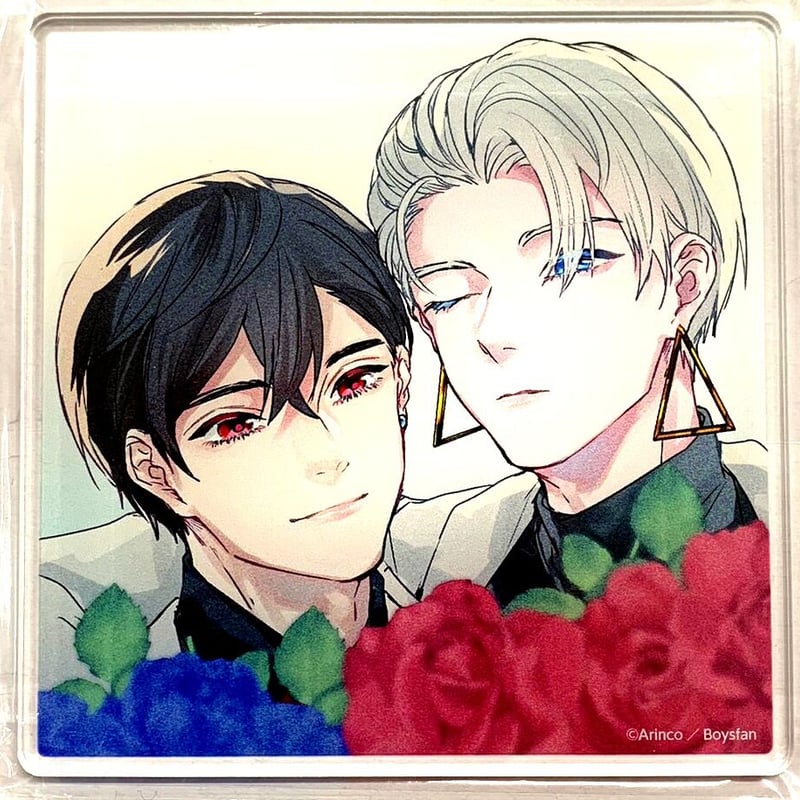 Arinco 『Kiss me crying』 アクリルコースター【BLグッズ】 | K Arinco 『Kiss me crying』 アクリルコースター【BLグッズ】 | K