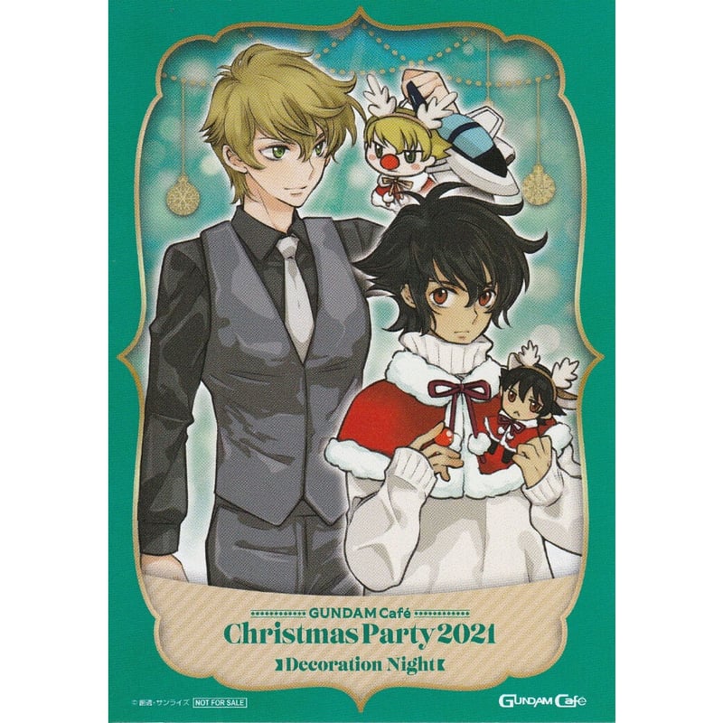 ガンダム カフェ　クリスマス　グラハム・エーカー　アクスタ ガンダムOO』 GUNDAM Café Christmas ～Christmas decor