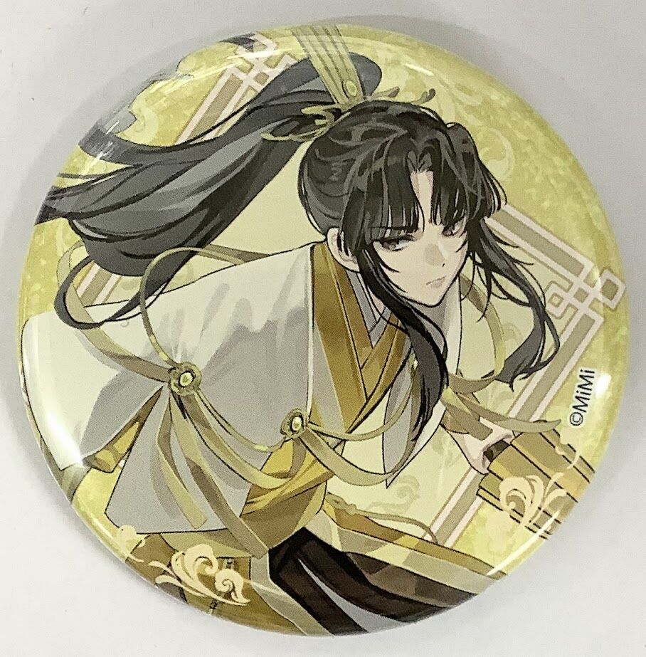 魔道祖師 ポップアップ 飛花甘露 缶バッジ 江澄 藍曦臣 金凌 グリッター fit=scale-down,w=1200