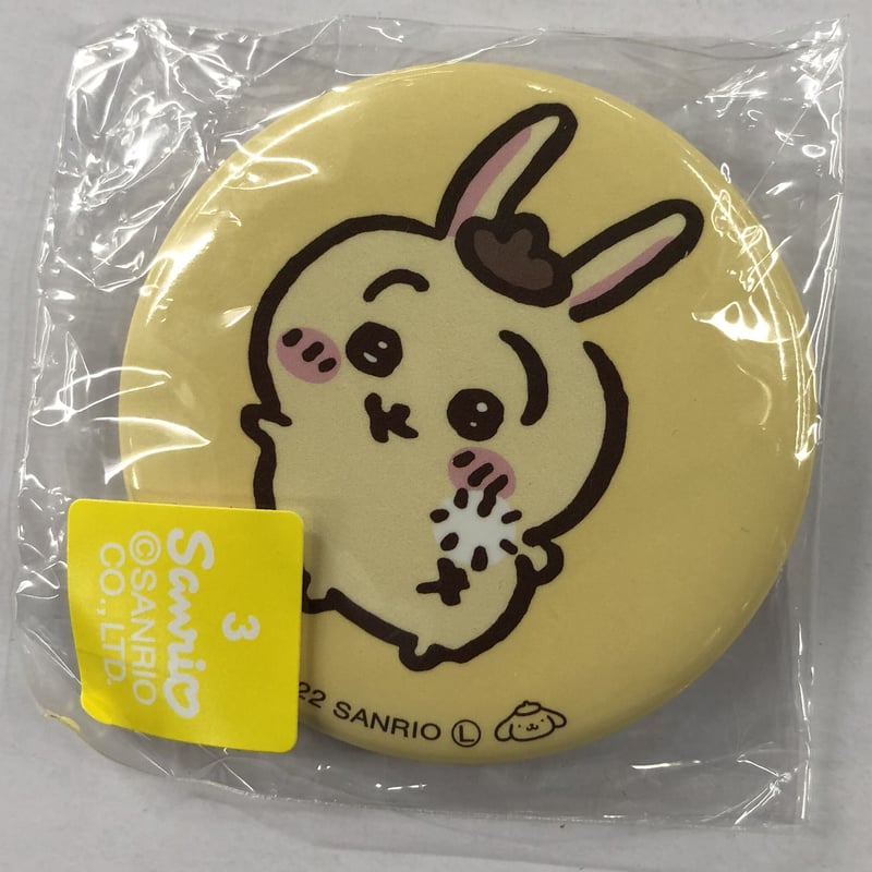 ちいかわ』ちいかわ×サンリオキャラクターズ 缶バッジ うさぎ | K