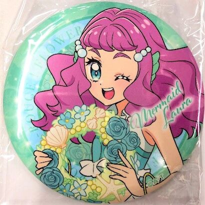 トロピカル〜ジュ!プリキュア ローラ キュアラメール 缶バッジ