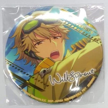 STORES エリオスライジングヒーローズ 缶バッジ 1st Anniversary ver