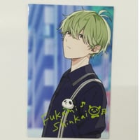 うたの☆プリンスさまっ♪ 黒崎蘭丸 コメント＋箔押しサイン入りポスト