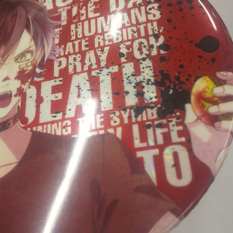 イタミ有】DIABOLIK LOVERS 逆巻アヤト 缶バッジ ホロ | K-BOOKS