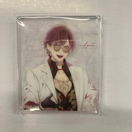 25点 アクリルブロック DIABOLIK LOVERS 逆巻 アヤト 豪華版）DIABOLIK LOVERS MORE, MORE BLOOD Vol.1 逆巻アヤト CV.緑川