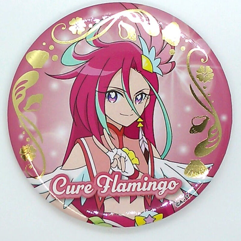 トロピカル～ジュ！プリキュア キュアフラミンゴ コレクション缶