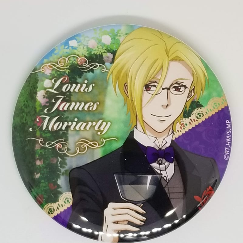 憂国のモリアーティ セガコラボカフェ 缶バッジ 缶バッジ「憂国のモリアーティ」15/カフェver.コンプリートBOX