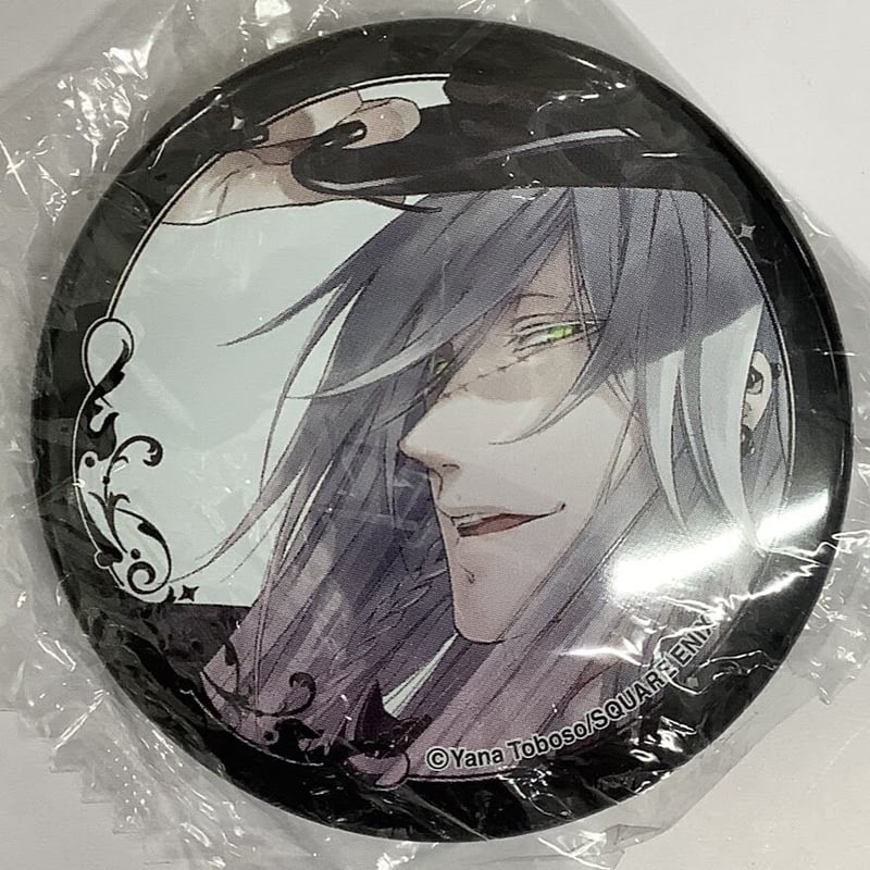 黒執事 葬儀屋缶バッジ 黒執事 葬儀屋缶バッジ