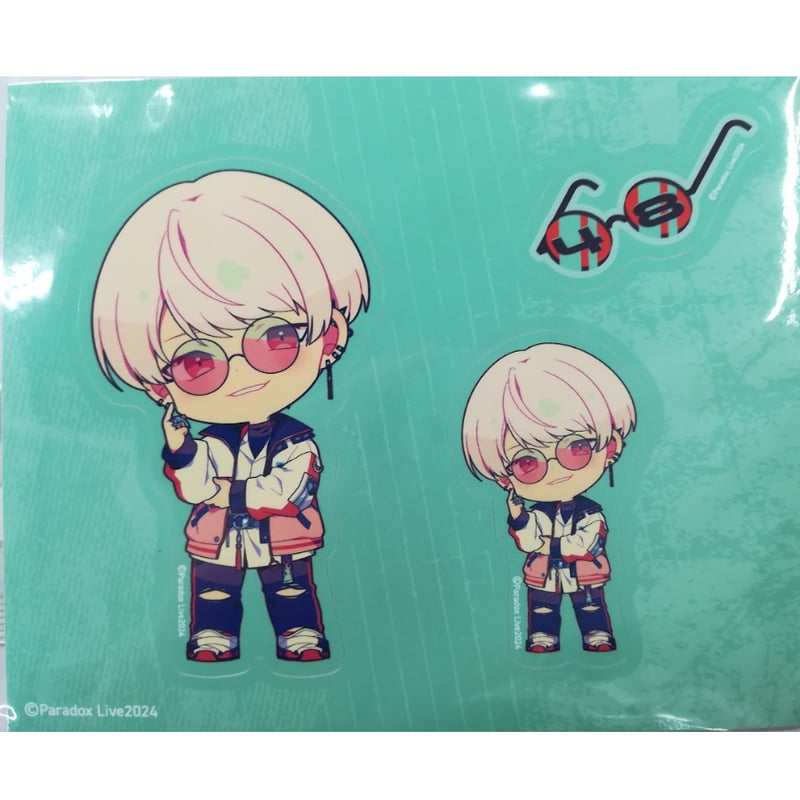 Paradox Live 燕夏準 コラボカフェ本舗BLANC ちびキャラ再剥離